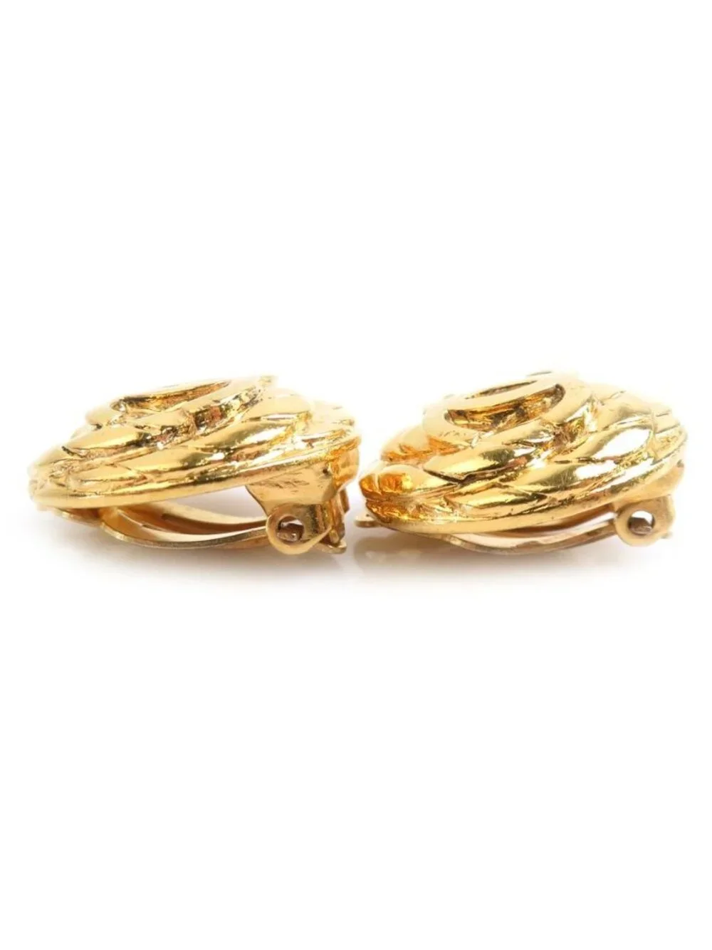 Chanel Earrings Gold